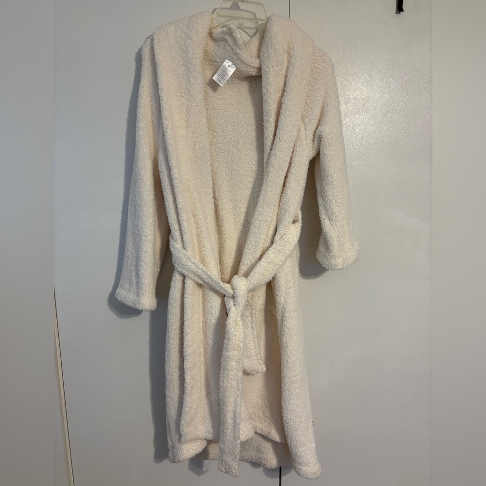 Cozy Cream Robe with Belt